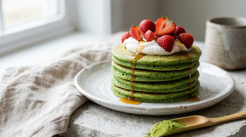 Matcha Pancakes