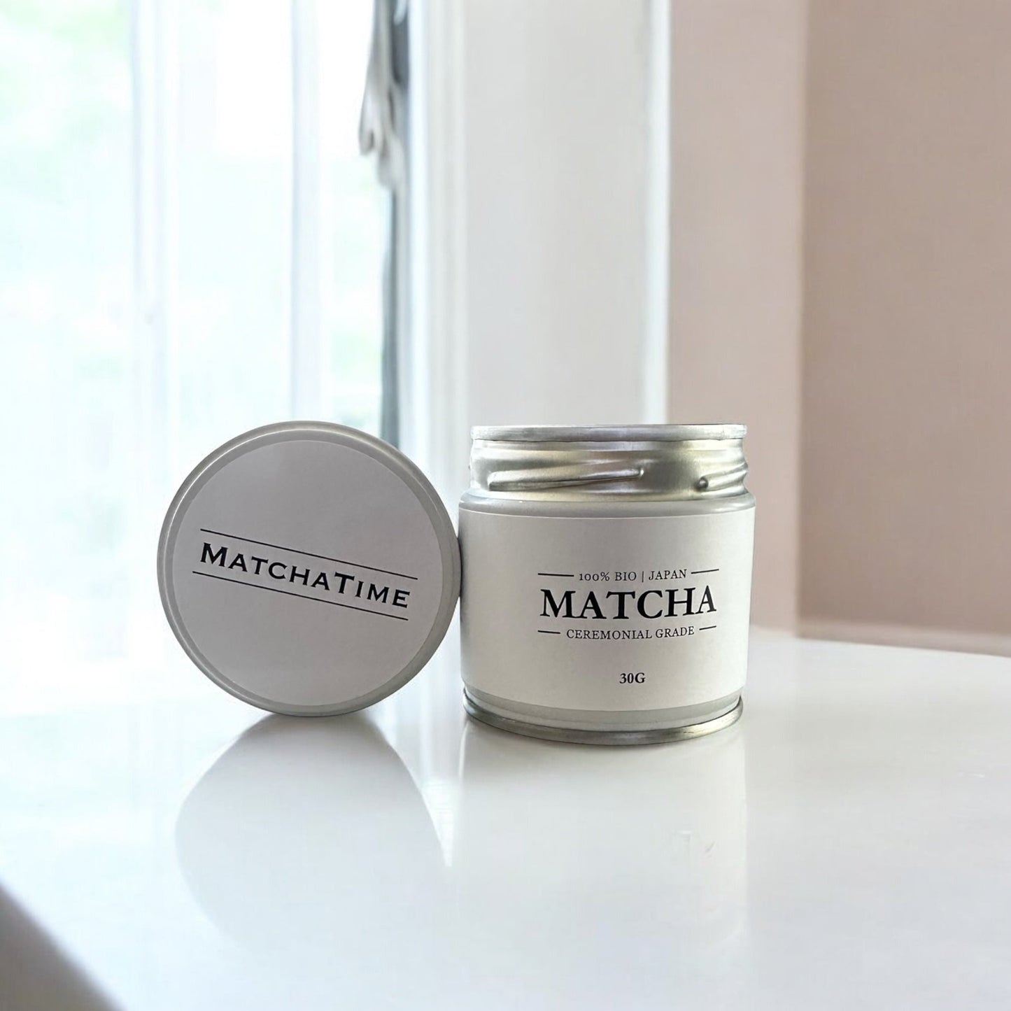 Bio Matcha Tee Ceremonial Grade (30g) - MatchaTime