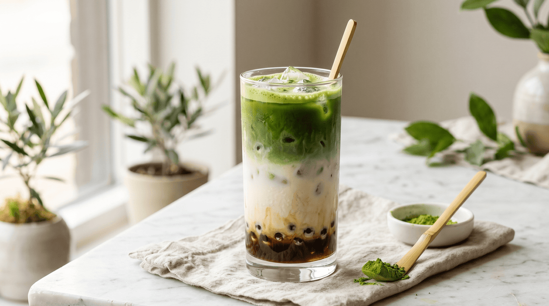 Iced Brown Sugar Matcha - MatchaTime