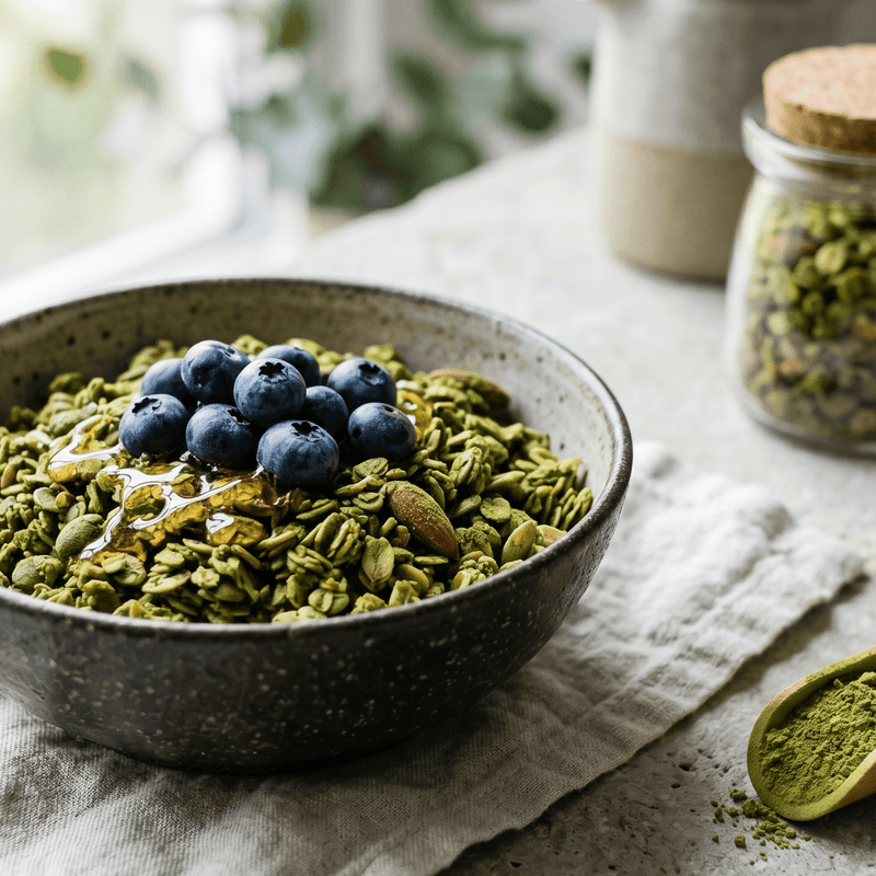 Granola al Matcha