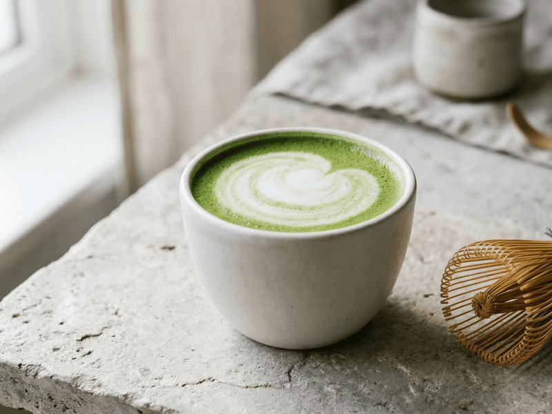 Matcha Latte (warm & kalt)