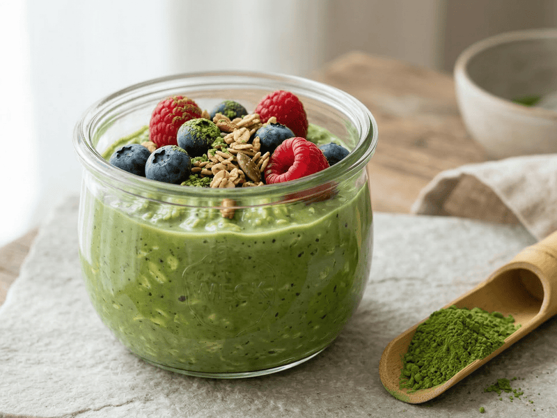 Matcha Overnight Oats