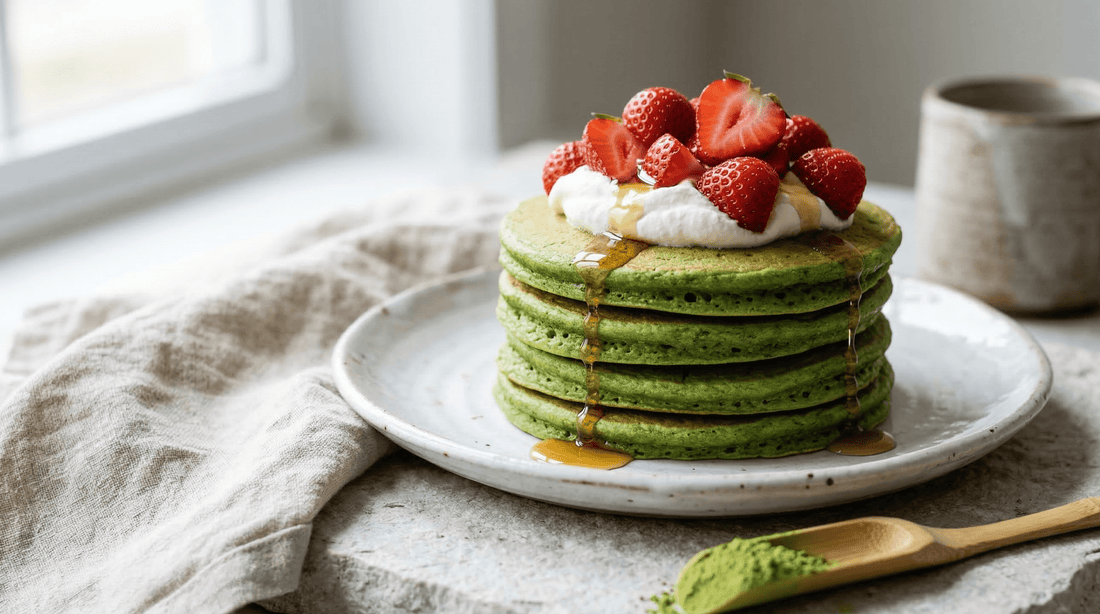 Matcha Pancakes - MatchaTime