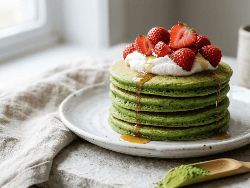 Matcha Pancakes