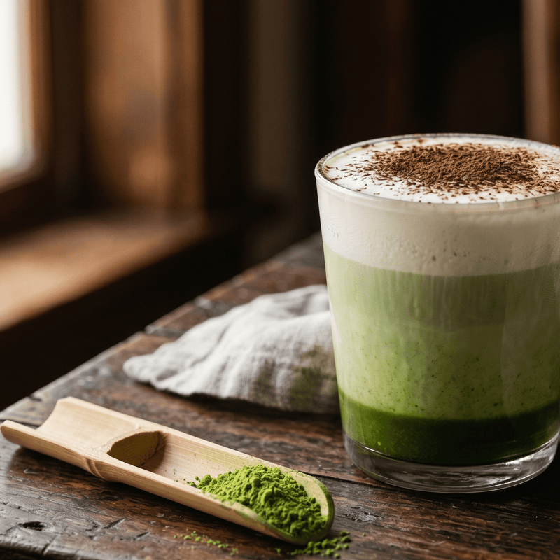 Latte tiramisù Matcha