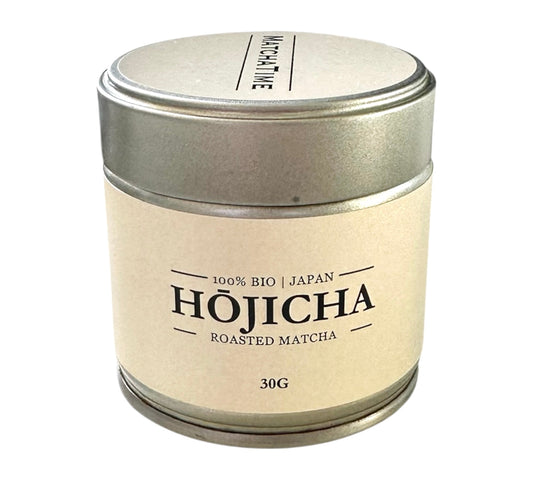 Bio Hōjicha (30g) (gerösteter Matcha) - Dose - MatchaTime