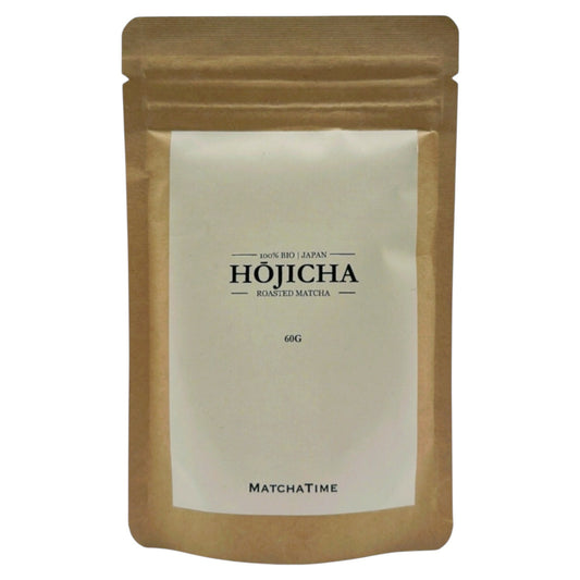 Neu: Bio Hōjicha (60g) (gerösteter Matcha) - MatchaTime
