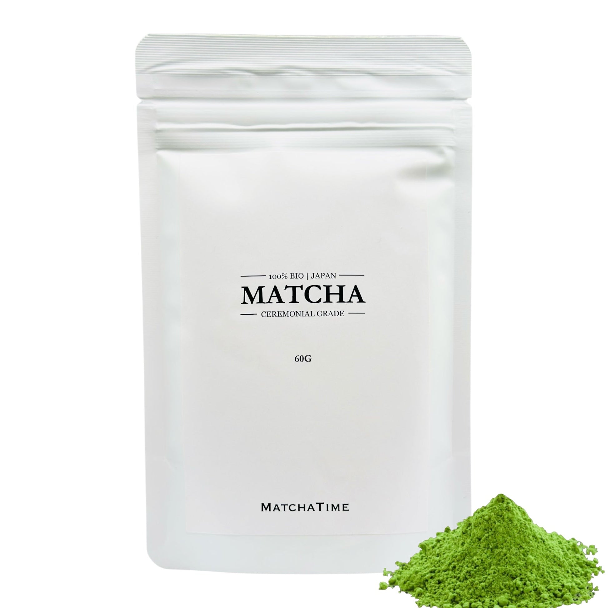 Neu: Bio Matcha Tee Ceremonial Grade (60g) - MatchaTime